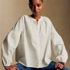 SOLD OUT 👀 Sezane NERISSA Shirt in ecru size 38